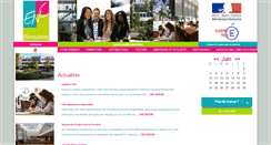 Desktop Screenshot of enc-bessieres.org